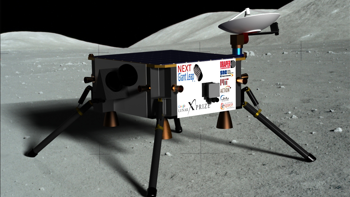 Coming Soon: Hopping Moon Robots for Private Lunar Landing